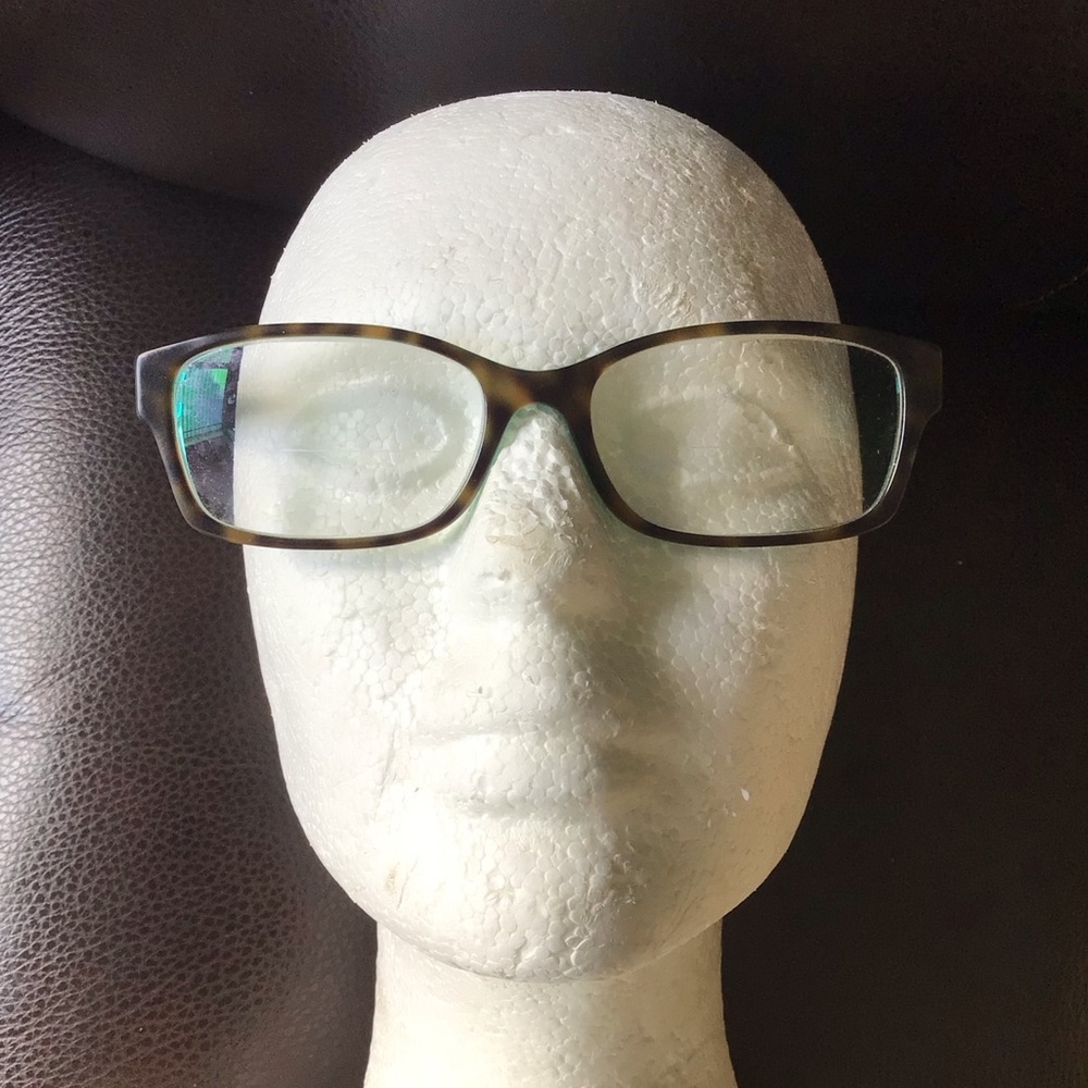 Coach BROOKLYN Tortoise/Teal Rectangle Eyeglasses Frames HC6040